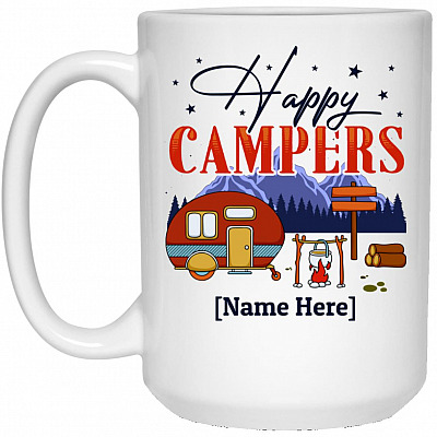 15 oz. White Mug