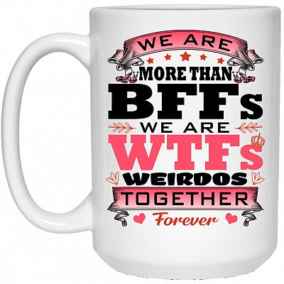 15 oz. White Mug