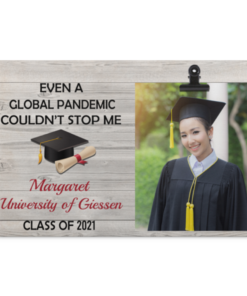 Personalized Photo Even A Global Pandemic Couldn't Stop Me Gallery Wrapped Framed Canvas Prints - Unframed Poster, White, 0.75'' Framed Canvas