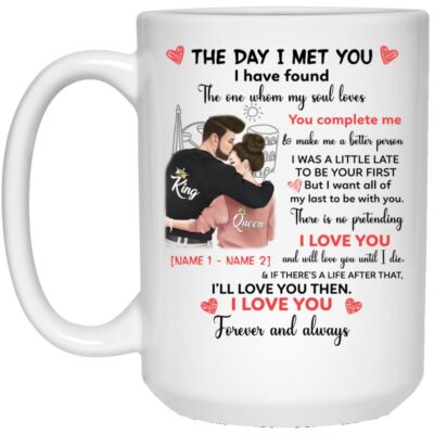 15 oz. White Mug