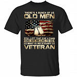 Old Men Tshirt, Black, Unisex T-Shirt Old Men Tshirt, Black, Unisex T-Shirt