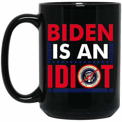 15 oz. Black Mug