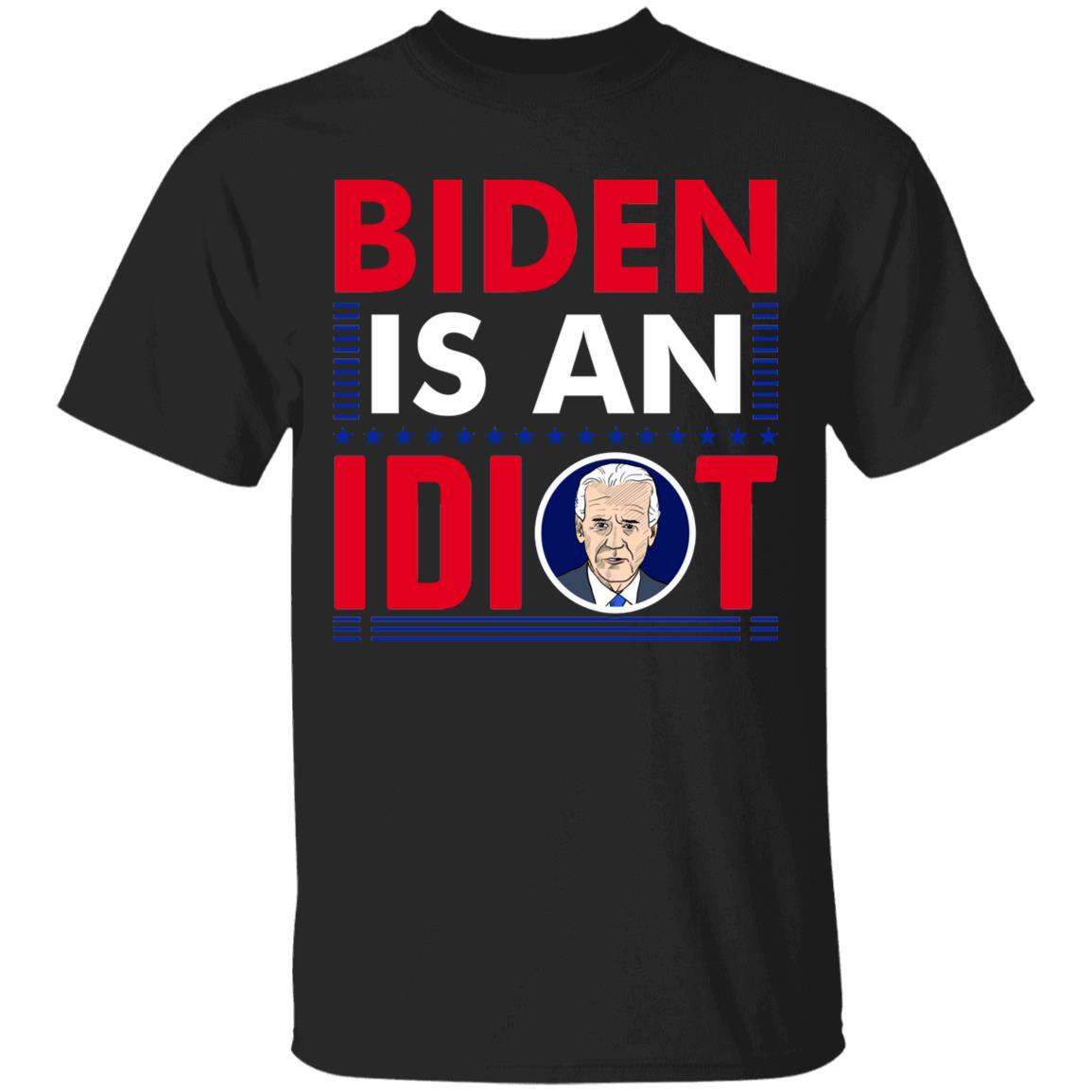 Idiot 2 Shirt, Black, Unisex T-Shirt