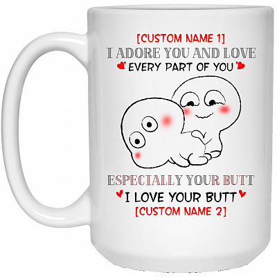 15 oz. White Mug