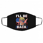 Back Mask, Black, Cloth Face Cover – Medium/Large