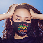 8KNG. Vaccinated-mask mk