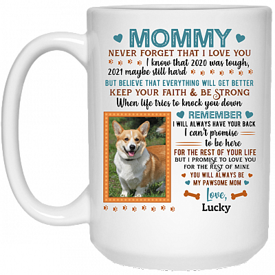 15 oz. White Mug