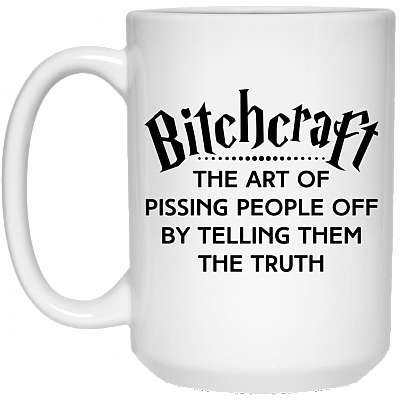 15 oz. White Mug