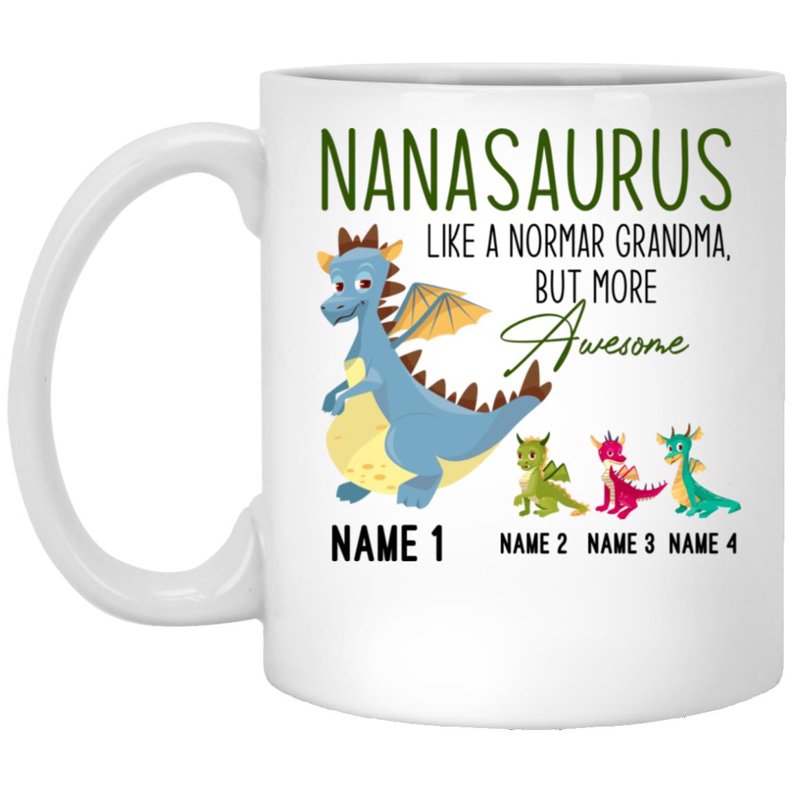 Personalized Coffee Mugs With Grandkids Names Grandchildren Mugs No