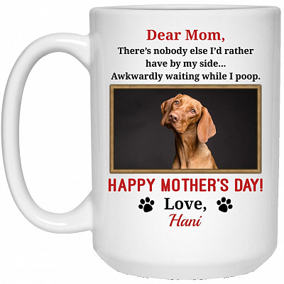 15 oz. White Mug