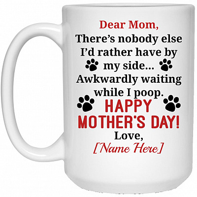 15 oz. White Mug