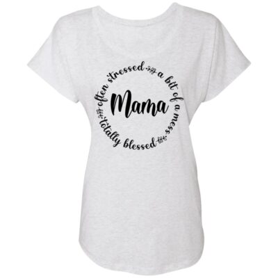 Ladies Triblend Dolman Sleeve