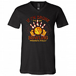 Vintage If I'm Drunk It's My Bowling Friend's Fault Beer T-shirt - V-neck - Funny Bowler Gift Shirt, Black, V-Neck T-Shirt Vintage If I'm Drunk It's My Bowling Friend's Fault Beer T-shirt - V-neck - Funny Bowler Gift Shirt, Black, V-Neck T-Shirt