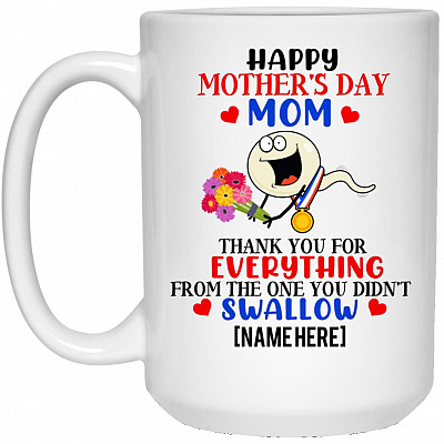 15 oz. White Mug