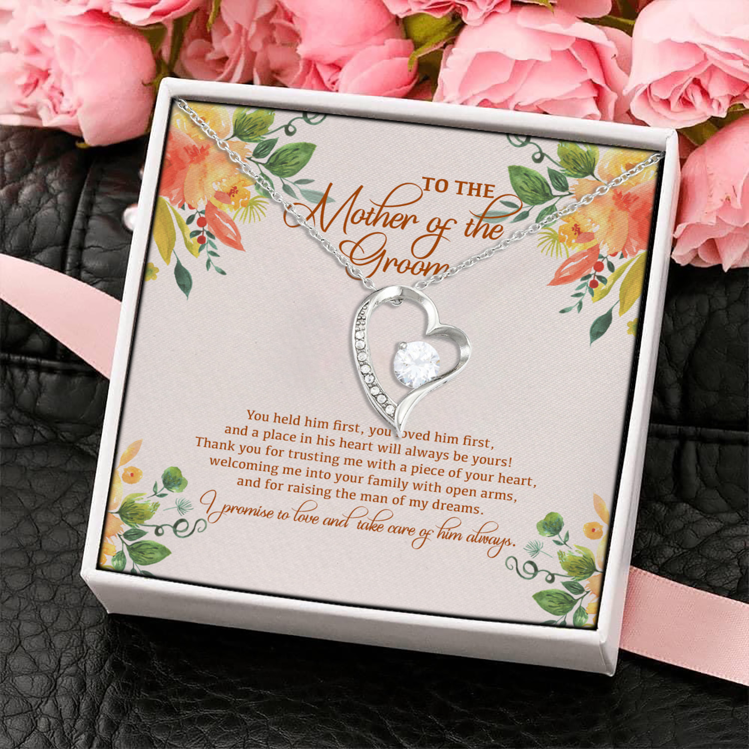 2MH. Held First Forever Love Necklace (Silver) 4