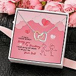 5LV. Like Your Butt (4) Interlocking Hearts Necklace 4
