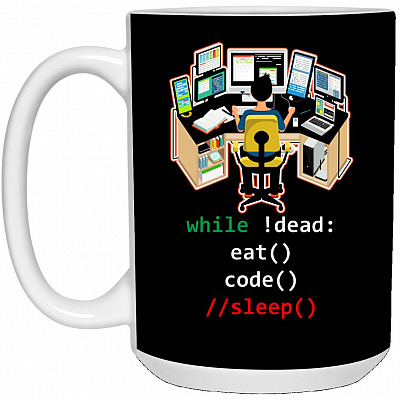 15 oz. White Mug
