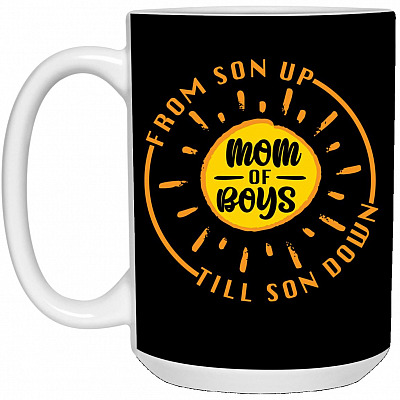 15 oz. White Mug