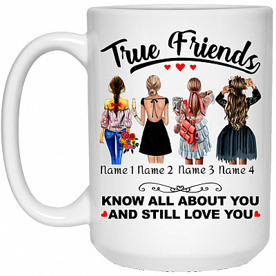 15 oz. White Mug