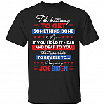 the best way shirt, Black, Unisex T-Shirt