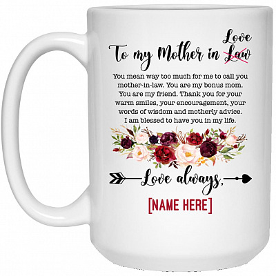 15 oz. White Mug