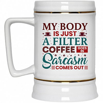 22 oz. Beer Stein