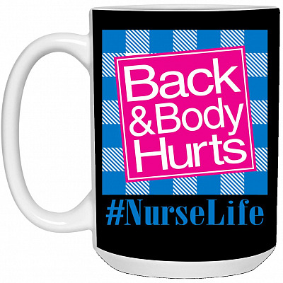 15 oz. White Mug