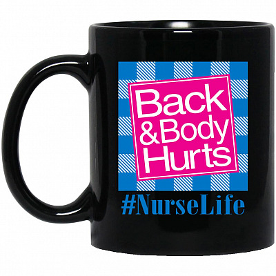 11 oz. Black Mug