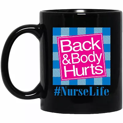 11 oz. Black Mug