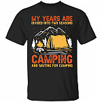 My Years Are Divided Into Two Se Shirt, Black, Unisex T-Shirt