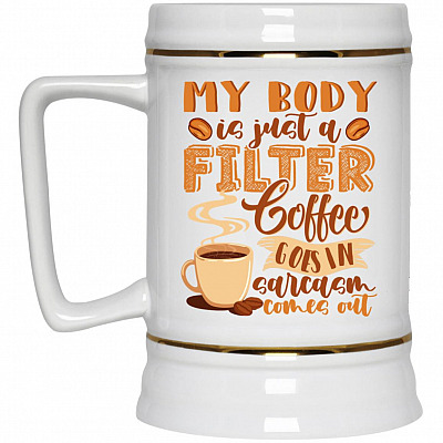 22 oz. Beer Stein