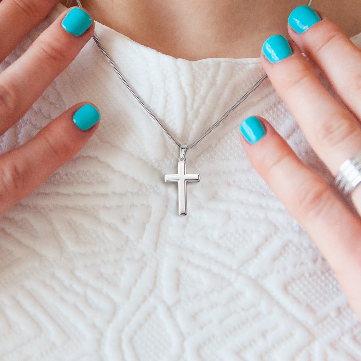 Artisan Crafted Cross Model