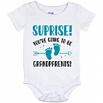grandparent onesie, White, Baby Onesie - 12 Month