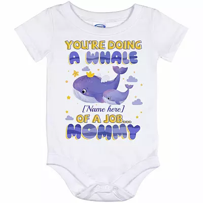 Personalized You're, White, Baby Onesie - 12 Month