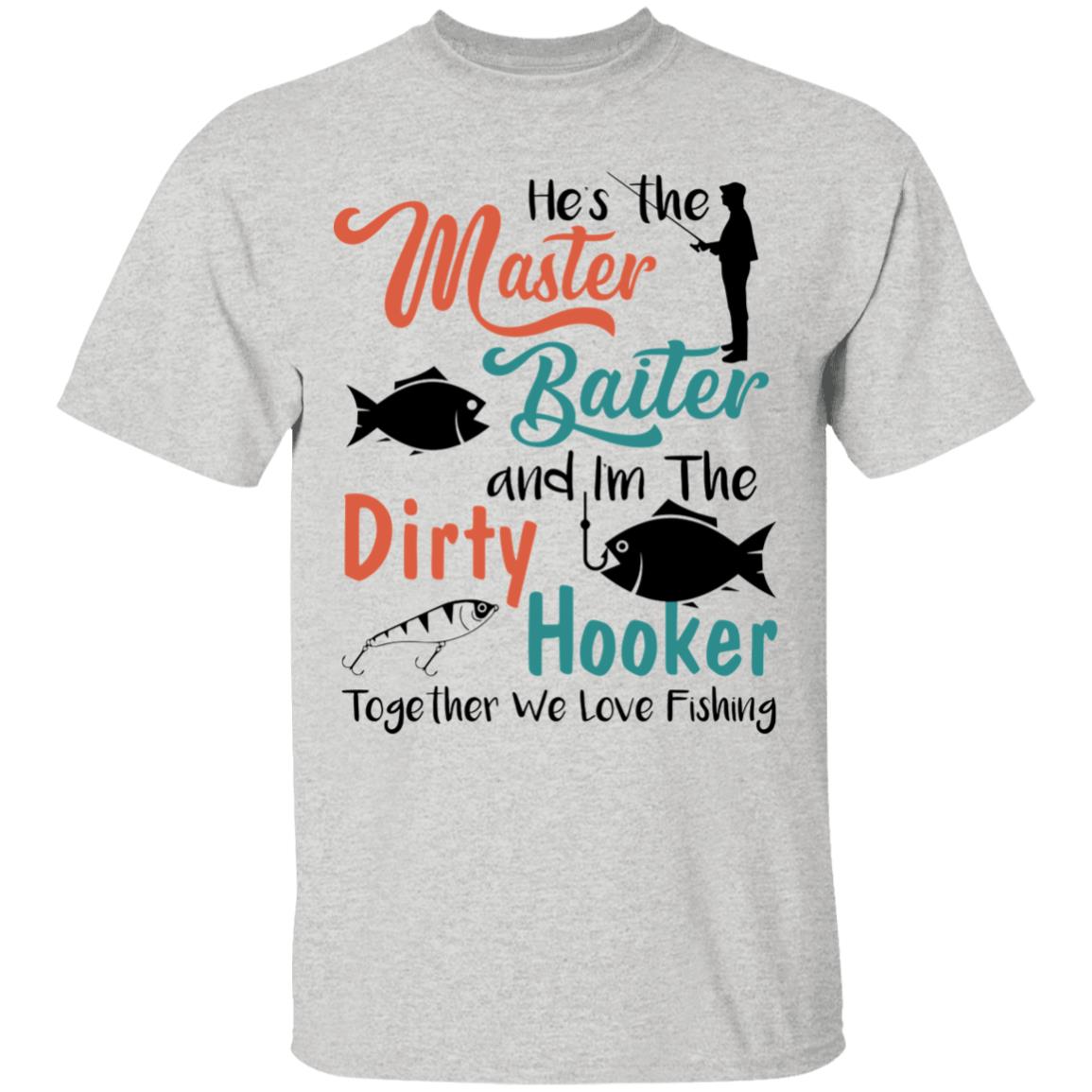 dirty hooker fishing gear tank top Slang Tank Top / Raspberry / M Featuring a soft racerback fit and breathable cotton He's the master baiter and