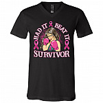 Had It Beat It, Black, V-Neck T-Shirt