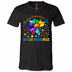 Accept, Black, V-Neck T-Shirt