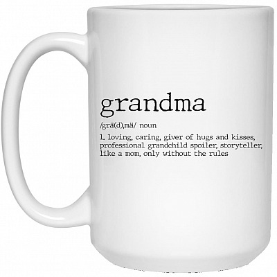 15 oz. White Mug