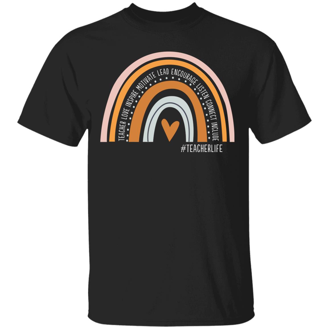 Teacher Love InsT-Shirt, Black, Unisex T-Shirt
