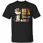 hate no home, Black, Unisex T-Shirt hate no home, Black, Unisex T-Shirt