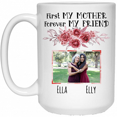 15 oz. White Mug