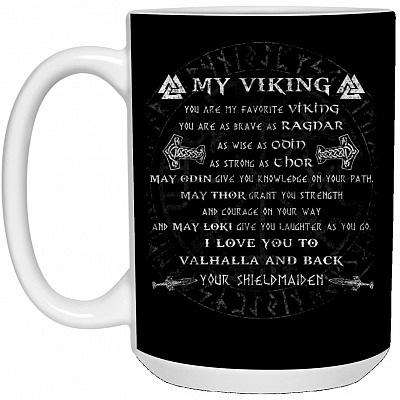 15 oz. White Mug