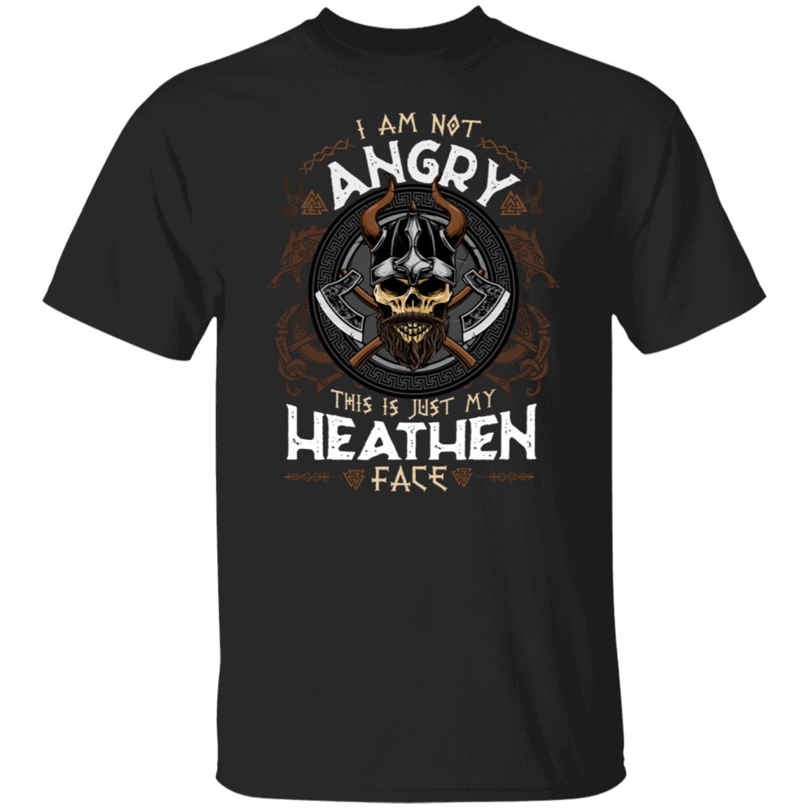 Heathen Face Shirt, Black, Unisex T-Shirt Heathen Face Shirt, Black, Unisex T-Shirt