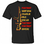 Foxtrot Tshirt, Black, Unisex T-Shirt Foxtrot Tshirt, Black, Unisex T-Shirt