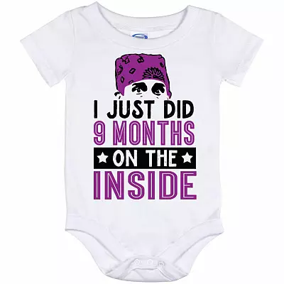 9 month, White, Baby Onesie - 12 Month