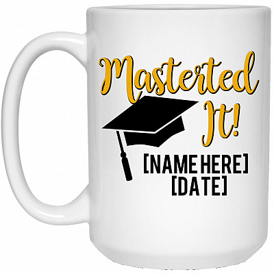 15 oz. White Mug