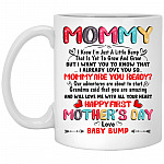 mom mug, White, 11 oz. White Mug