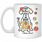 Personalized Happy Mother's Day mug, White, 11 oz. White Mug
