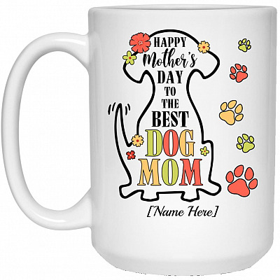 15 oz. White Mug