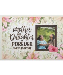 Personalized Photo Mother canvas, White, 0.75'' Framed Canvas